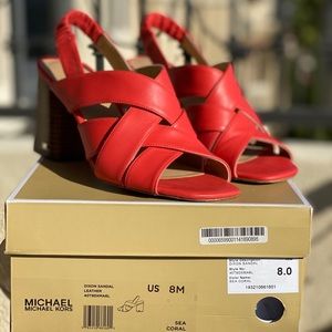 Michael Kors Dixon Sandal Leather